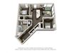 Traditional 2bd 1ba - B MFTE Floor Plan Traditional 2bd 1ba - B MFTE Floor Plan at Link Seattle, 98116